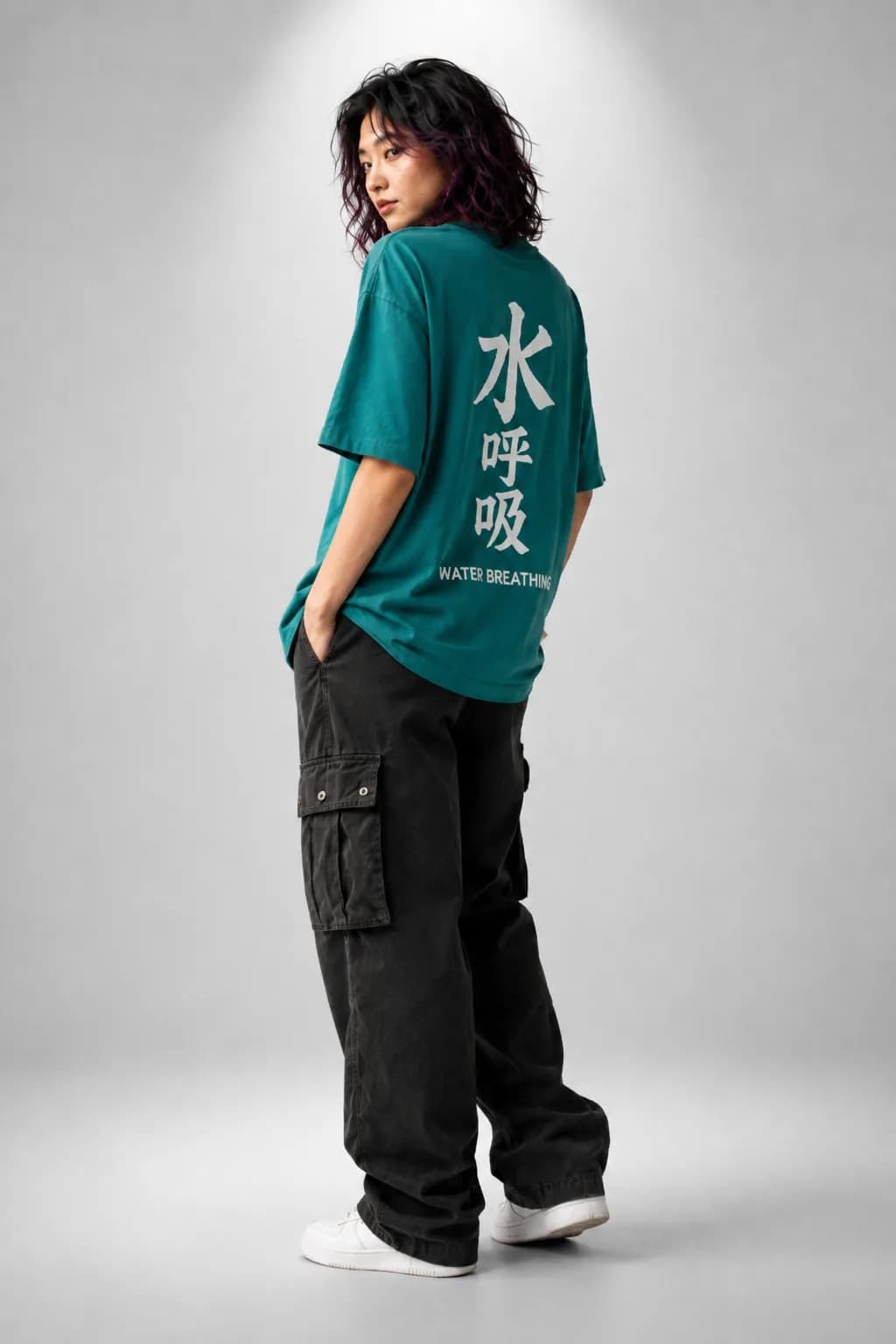 ZENJI WATER BREATHING TEE anime streetwear, view 3
