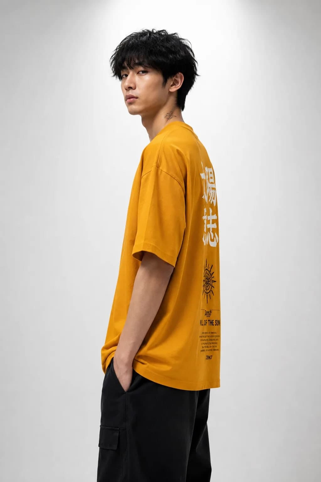 ZENJI WILL OF THE SUN TEE anime streetwear, view 3