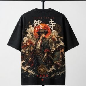 ZENJI original anime-inspired streetwear graphic tee