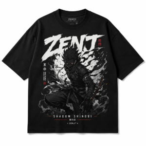 ZENJI original anime-inspired streetwear graphic tee