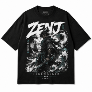 ZENJI original anime-inspired streetwear graphic tee