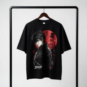 ZENJI original anime-inspired streetwear graphic tee