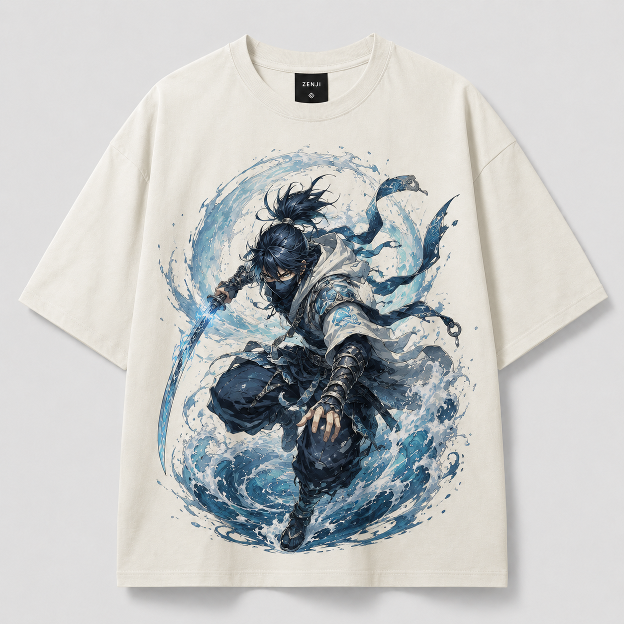 ZENJI Driftborn Crew Tee voyage crew tee anime streetwear design