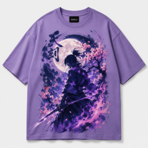 ZENJI original anime-inspired streetwear graphic tee